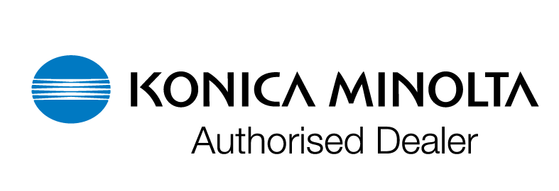 Konica Minolta Authorised Dealer logo