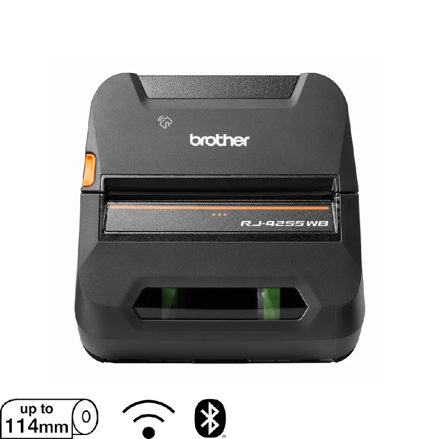 Brother RJ-4255WB portable printer/ruggedjet shown for RJ-4255WB Bundle Pack