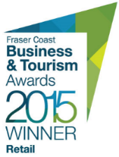 Fraser Coast Business & Tourism Awards 2015 Winner – Retail